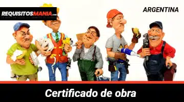 Certificado de obra
