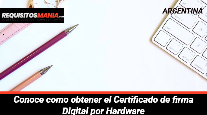 Certificado de Firma Digital 			 			
