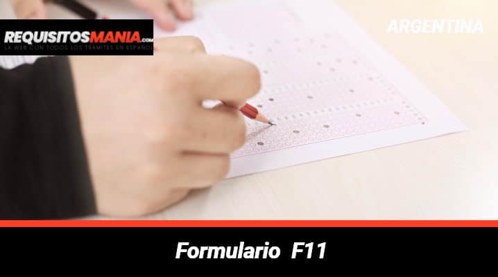 Formulario F11