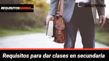 argentina/requisitos-para-dar-clases-en-secundaria/