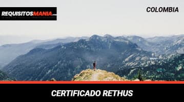 Certificado rethus 