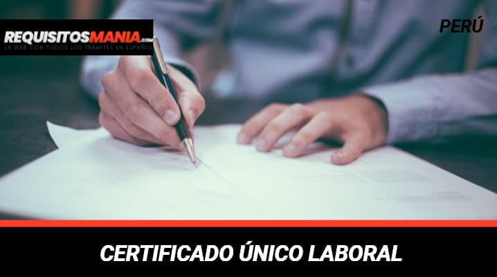 Certificado Único Laboral