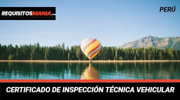 Certificado de Inspección Técnica Vehicular 