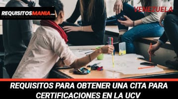 Cita certificaciones UCV 