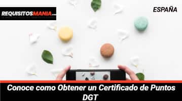 Certificado de Puntos DGT