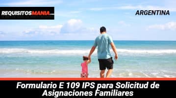 Formulario E 109 IPS 