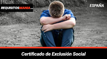 Certificado de Exclusión Social 