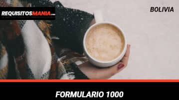 Formulario 1000 