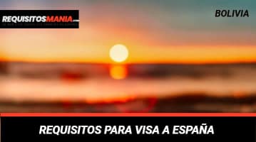 Requisitos para Visa a España