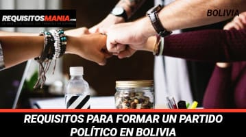 Requisitos para formar un Partido Político en Bolivia