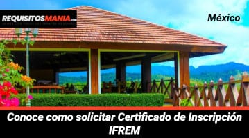 Certificado de Inscripción IFREM 