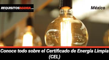 Certificado de Energía Limpia 