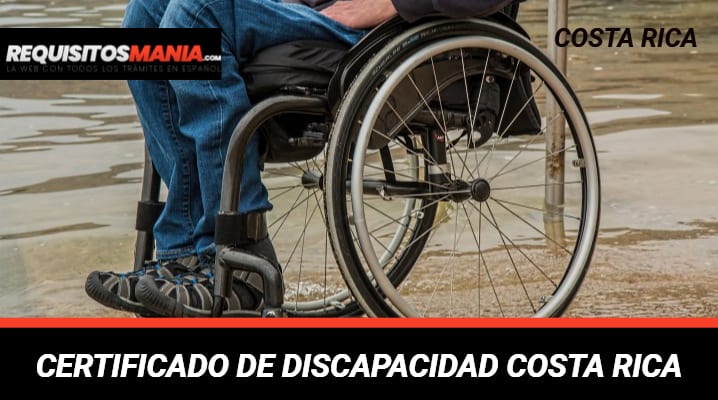 Certificado de Discapacidad Costa Rica