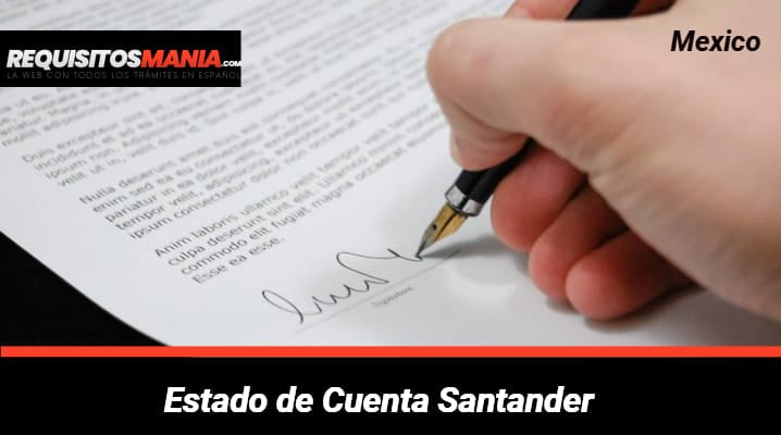 Estado de Cuenta Santander			