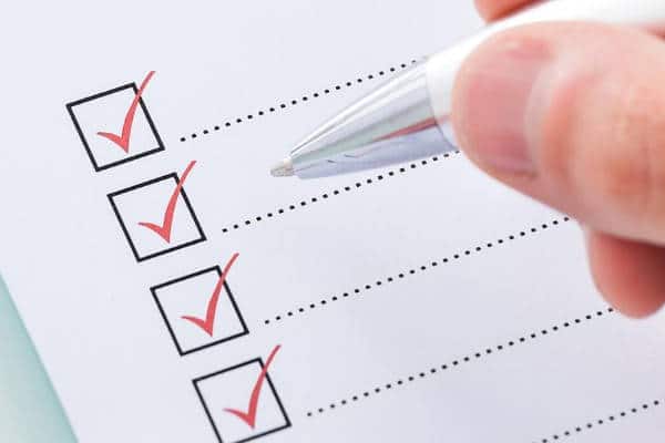 Solicitar Tarjeta Hites checklist